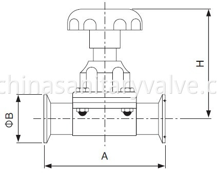 sanitary-tri-clamped-diaphragm-valve-3a-kaysen